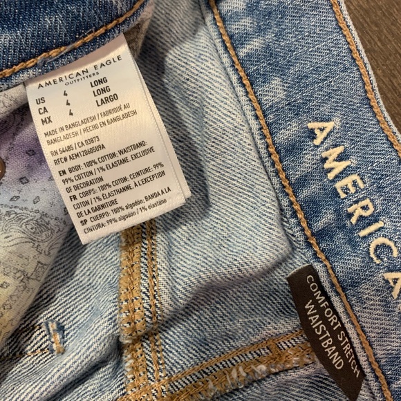 American Eagle Pride Jeans- Size 4 - Picture 4 of 4